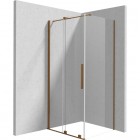 Deante Prizma kabina prysznicowa prostokątna 120x70 cm brąz szczotkowany 70795