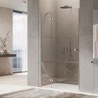Ronal Annea drzwi prysznicowe 75 cm lewe nikiel szczotkowany AN13G07502507
