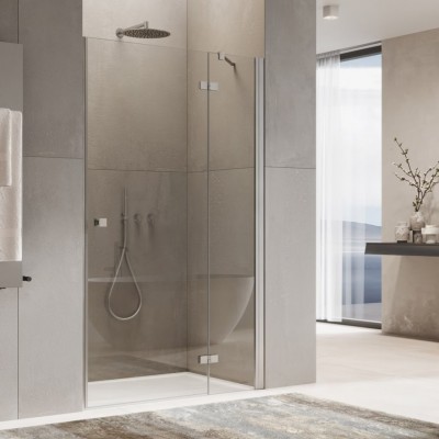 Ronal Annea drzwi prysznicowe 75 cm prawe nikiel szczotkowany AN13D07502507