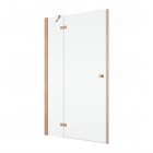 Sanswiss Annea drzwi prysznicowe 75 cm lewe miedź szczotkowana AN13G07502707