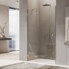 Ronal Annea drzwi prysznicowe 75 cm lewe nikiel szczotkowany AN13WG07502507