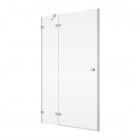 Ronal Annea drzwi prysznicowe 75 cm lewe nikiel szczotkowany AN13WG07502507