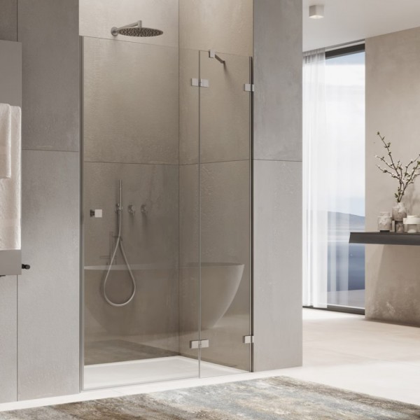 Sanswiss Annea drzwi prysznicowe 75 cm prawe nikiel szczotkowany AN13WD07502507