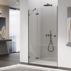 Sanswiss Annea drzwi prysznicowe 75 cm lewe gunmetal szczotkowany AN13WG07502607