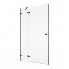 Sanswiss Annea drzwi prysznicowe 75 cm lewe gunmetal szczotkowany AN13WG07502607