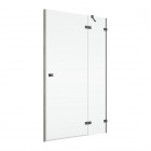 Sanswiss Annea drzwi prysznicowe 75 cm prawe gunmetal szczotkowany AN13WD07502607