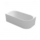 Oltens Hamnes wanna wolnostojąca narożna 160x75 cm lewa biała 11010000