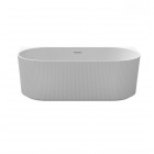 Oltens Hamnes wanna wolnostojąca 170x80 cm przyścienna biała 12026000