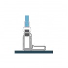 Sanswiss Zestaw montażowy drzwi do wnęki V2.SOL.50