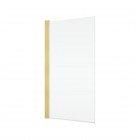 Sanswiss Solino parawan nawannowy 1-częściowy 75x150 cm złoto szczotkowane SOEB107501307