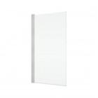 Sanswiss Solino parawan nawannowy 1-częściowy 75x150 cm nikiel szczotkowany SOEB107502507