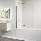 Ronal Solino parawan nawannowy 2-częściowy 100x150 cm lewy nikiel szczotkowany SOLB2G1002507