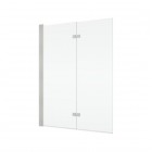 Ronal Solino parawan nawannowy 2-częściowy 100x150 cm lewy nikiel szczotkowany SOLB2G1002507