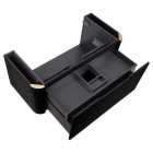 Oltens Hamnes szafka podumywalkowa 100 cm czarny mat 60024300