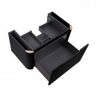 Oltens Hamnes szafka podumywalkowa 80 cm czarny mat 60023300