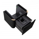 Oltens Hamnes szafka podumywalkowa 60 cm czarny mat 60022300