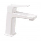 Deante Blur bateria umywalkowa stojąca biały mat BQL_A20M