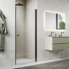 Sanswiss Solino drzwi prysznicowe 70 cm gunmetal szczotkowany SOL107002607