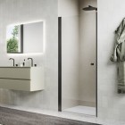 Sanswiss Solino drzwi prysznicowe 70 cm gunmetal szczotkowany SOL107002607