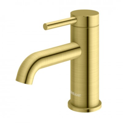 Kohlman Axel Brushed Gold bateria umywalkowa stojąca złoty szczotkowany QB100AGDB