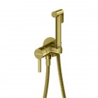 Kohlman Axel Brushed Gold bateria bidetowa podtynkowa złoty szczotkowany QW135AGDB