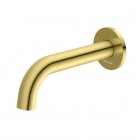 Kohlman Axel Brushed Gold wylewka wannowa 20 cm złoty szczotkowany QW230AGDB