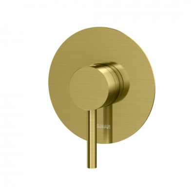 Kohlman Axel Brushed Gold bateria prysznicowa podtynkowa złoty szczotkowany QW220AGDB