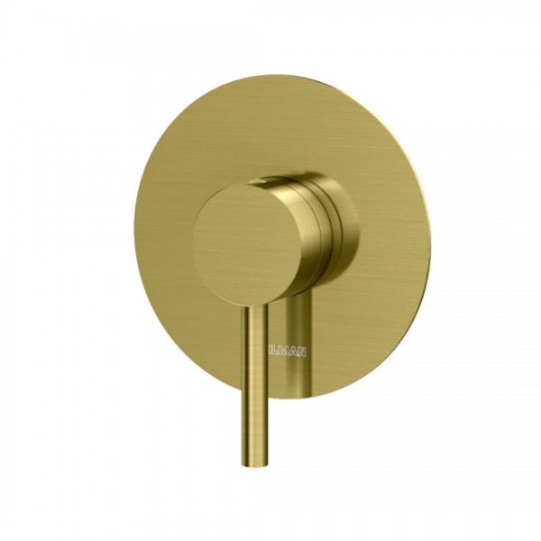 Kohlman Axel Brushed Gold bateria prysznicowa podtynkowa złoty szczotkowany QW220AGDB