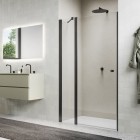 Sanswiss Solino drzwi prysznicowe 75 cm gunmetal szczotkowany SOL1307502607