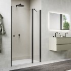 Sanswiss Solino drzwi prysznicowe 75 cm gunmetal szczotkowany SOL1307502607