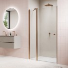 Sanswiss Solino drzwi prysznicowe 75 cm miedź szczotkowana SOL1307502707