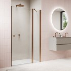 Sanswiss Solino drzwi prysznicowe 75 cm miedź szczotkowana SOL1307502707