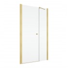 Sanswiss Solino drzwi prysznicowe 90 cm złoto szczotkowane SOL3109001307