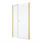 Sanswiss Solino drzwi prysznicowe 90 cm złoto szczotkowane SOL3109001307