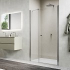 Sanswiss Solino drzwi prysznicowe 90 cm nikiel szczotkowany SOL3109002507