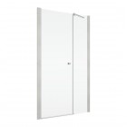 Sanswiss Solino drzwi prysznicowe 90 cm nikiel szczotkowany SOL3109002507