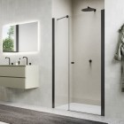 Sanswiss Solino drzwi prysznicowe 90 cm gunmetal szczotkowany SOL3109002607