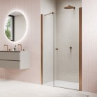 Sanswiss Solino drzwi prysznicowe 90 cm miedź szczotkowana SOL3109002707