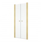 Sanswiss Solino drzwi prysznicowe 70 cm złoto szczotkowane SOL207001307