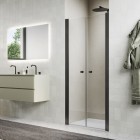 Sanswiss Solino drzwi prysznicowe 70 cm gunmetal szczotkowany SOL207002607