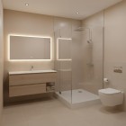 Schedpol Solidstep brodzik kwadratowy 90x90 cm biały 3ST.S1K-9090