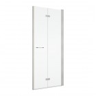 Sanswiss Solino drzwi prysznicowe 70 cm prawe nikiel szczotkowany SOLF1D0702507