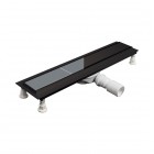 Deante Neo odpływ prysznicowy liniowy 60 cm odwracalny czarny mat KNS_N06D