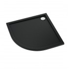 Schedpol Sharper Black Mat brodzik półokrągły 80x80 cm czarny mat 3S.S2O-8080/C/MG