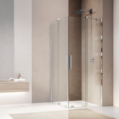 Sanswiss Amalia drzwi prysznicowe 80 cm część 1/2 prawe srebrny połysk D35SE2R0805007 Sanswiss Amalia drzwi prysznicowe 80 cm część 1/2 prawe srebrny połysk D35SE2R0805007