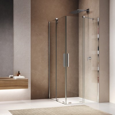 Sanswiss Amalia kabina prysznicowa prostokątna 80x90 cm prawa srebrny połysk 71458 Sanswiss Amalia kabina prysznicowa prostokątna 80x90 cm prawa srebrny połysk 71458