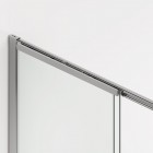 Sanswiss Oriana drzwi prysznicowe 120 cm srebrny połysk D36S21205007