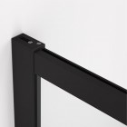 Sanswiss Oriana drzwi prysznicowe 120 cm czarny mat D36S21200607