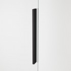 Sanswiss Oriana drzwi prysznicowe 120 cm czarny mat D36S21200607