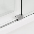 Sanswiss Oriana drzwi prysznicowe 120 cm nikiel szczotkowany D36S21202507
